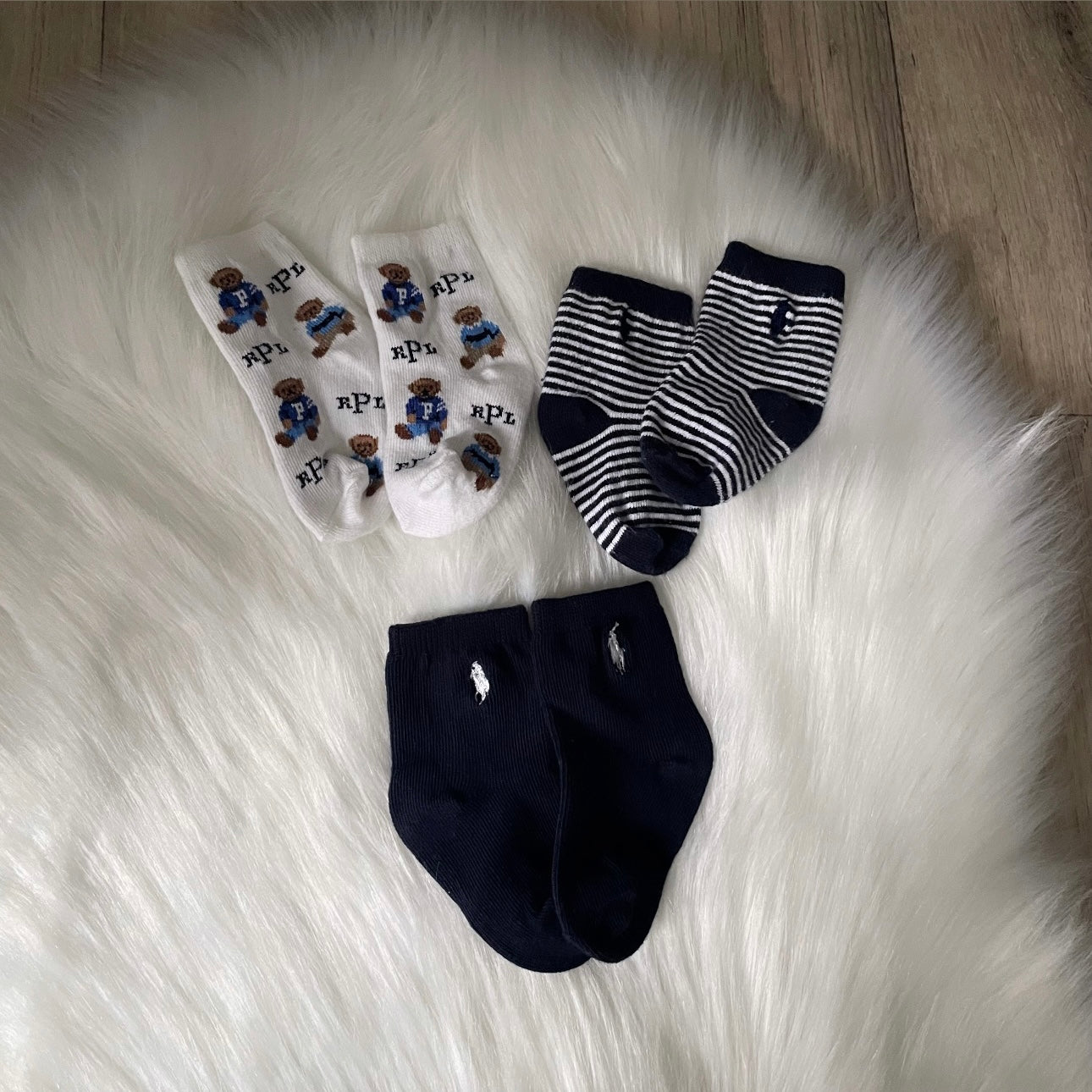 Ralph Lauren Boys Socks - 0/6 months