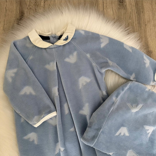 Armani Boys Babygrow - 6M