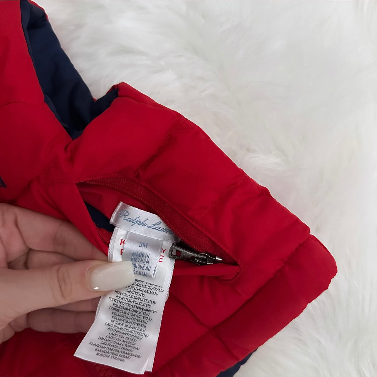 Ralph Lauren Boys Reversible Gilet - 3M