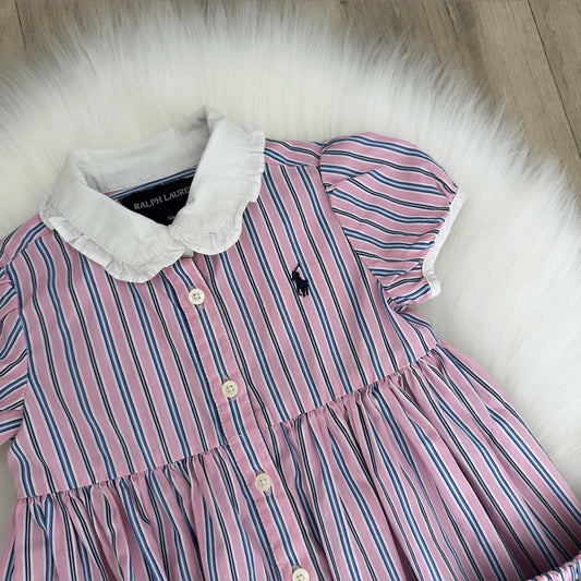 Ralph Lauren Girls Dress Set - 9M
