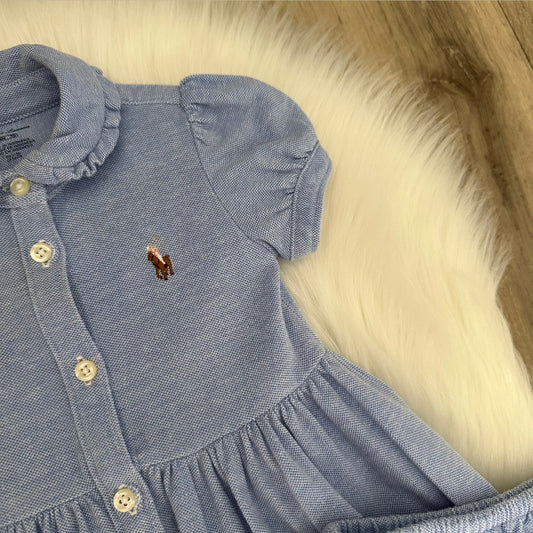 Ralph Lauren Girls Dress Set - 6M