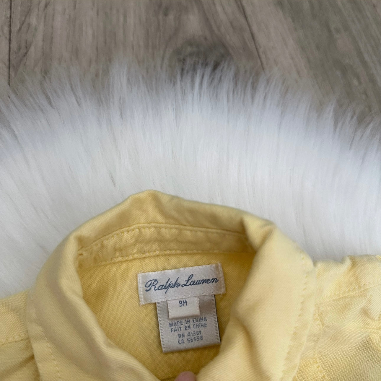 Ralph Lauren Girls Shirt - 9M