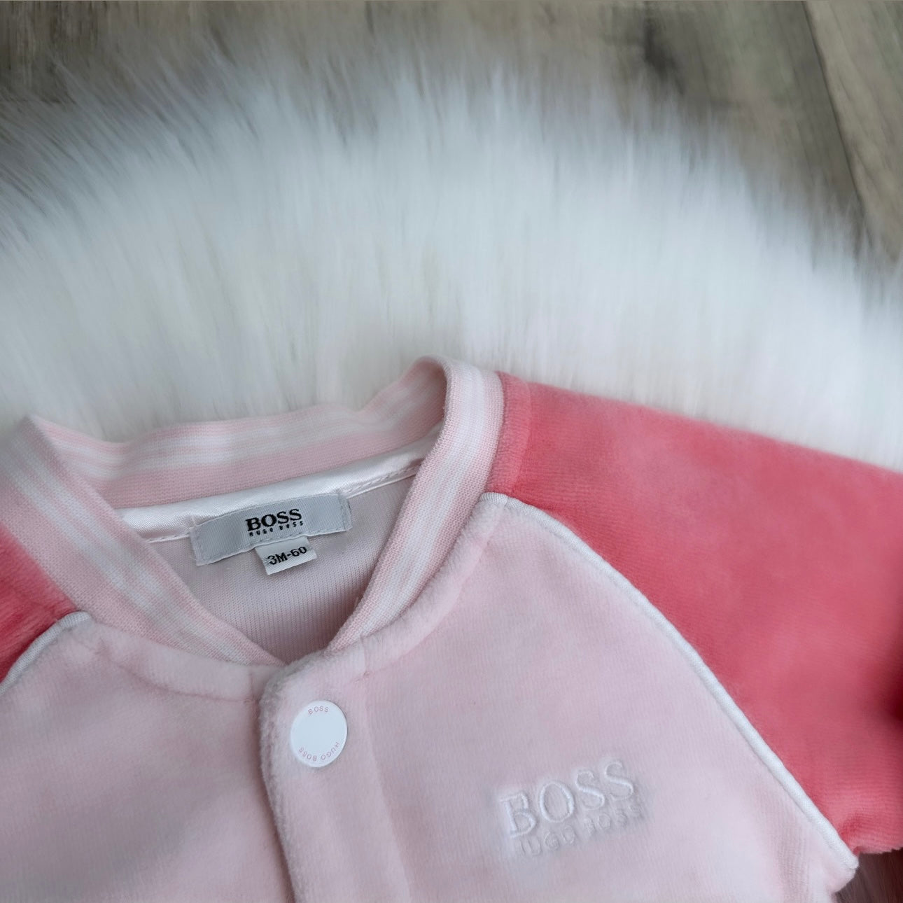 Hugo Boss Girls Tracksuit Set - 3M