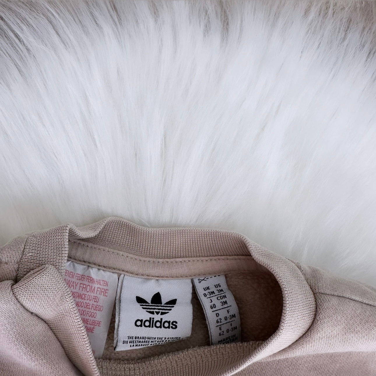 Adidas Boys Tracksuit - 0/3 months
