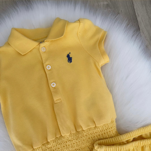 Ralph Lauren Girls Dress Set - 6M
