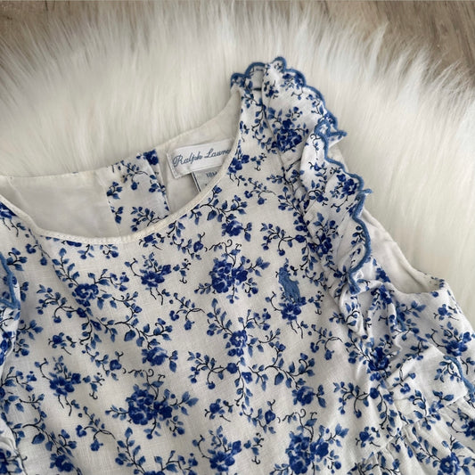 Ralph Lauren Girls Romper - 18M