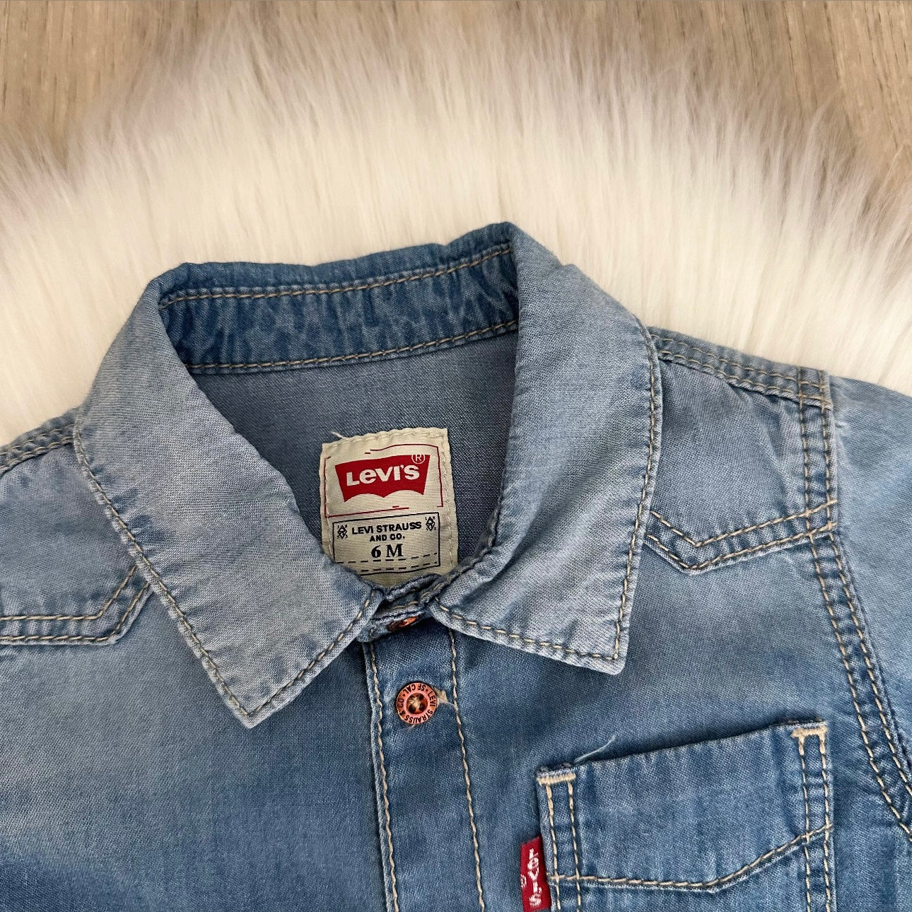 Levis Boys Romper - 6M