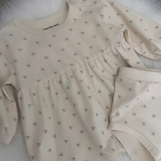 Calvin Klein Girls Dress - Newborn