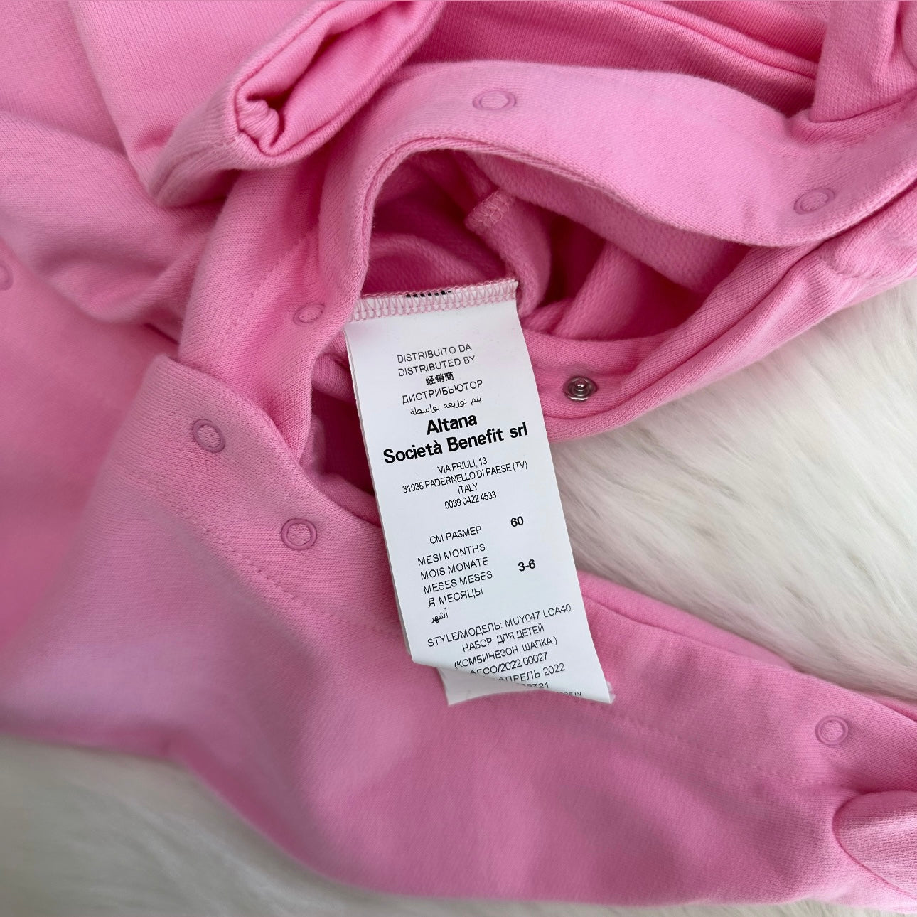 Moschino Baby Girls Babygrow Set - 3/6 months