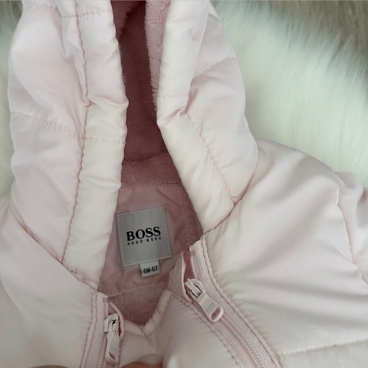 Hugo Boss Girls Snowsuit - 6M