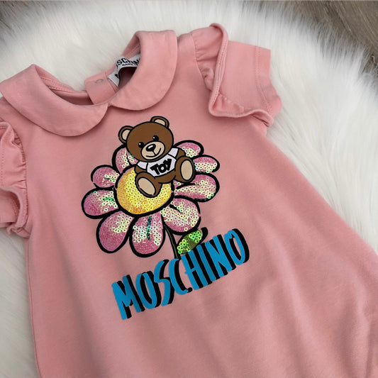 Moschino Girls Romper - 1/3 months