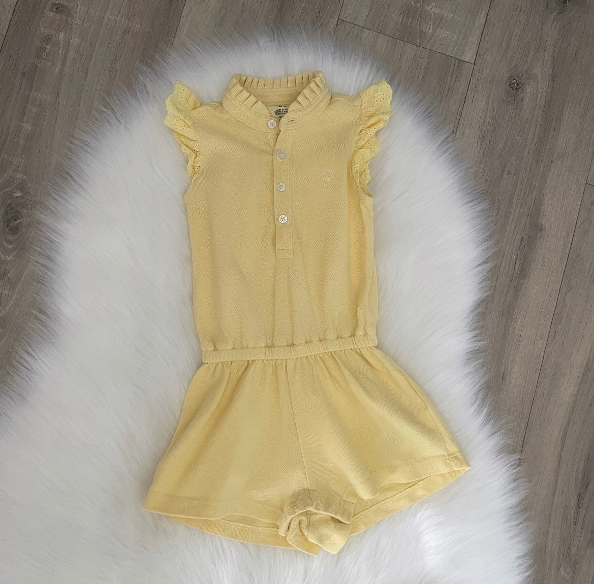 Ralph Lauren Girls Romper - 6M