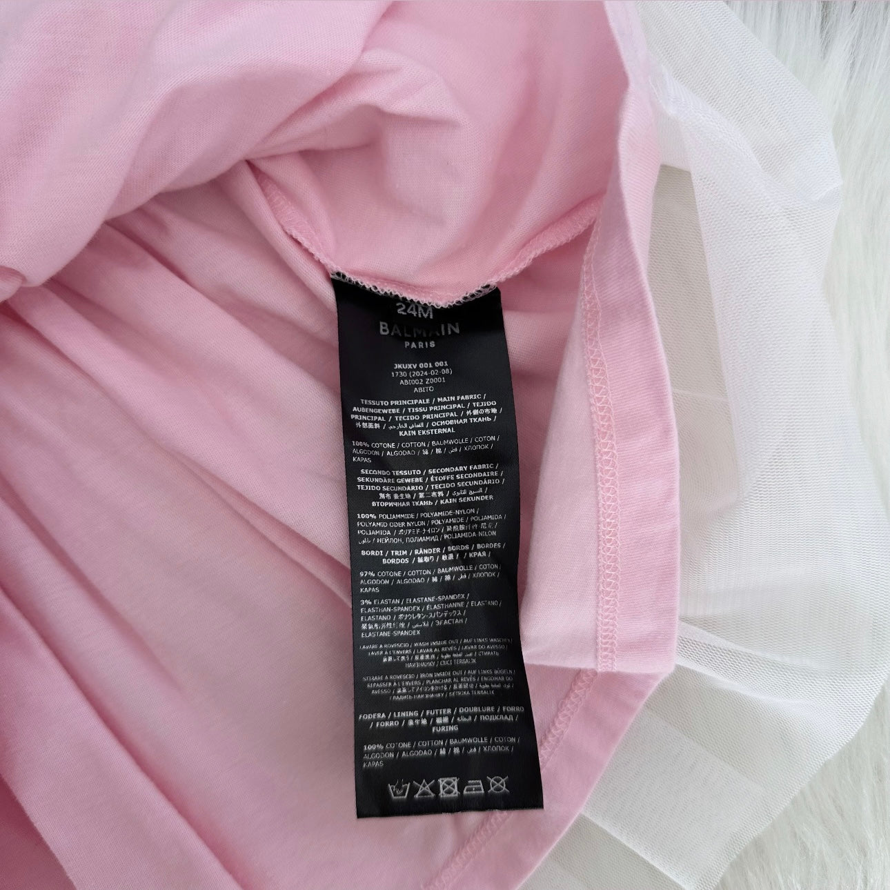 Balmain Girls Dress - 24M