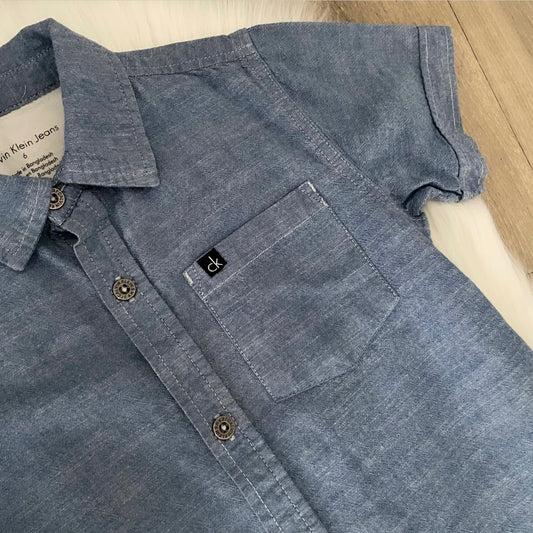 Calvin Klein Boys Shirt - Age 6