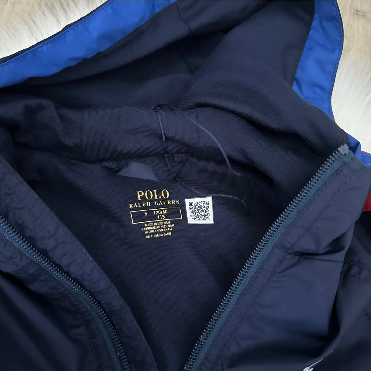 Ralph Lauren Boys Windbreaker Jacket - Age 5