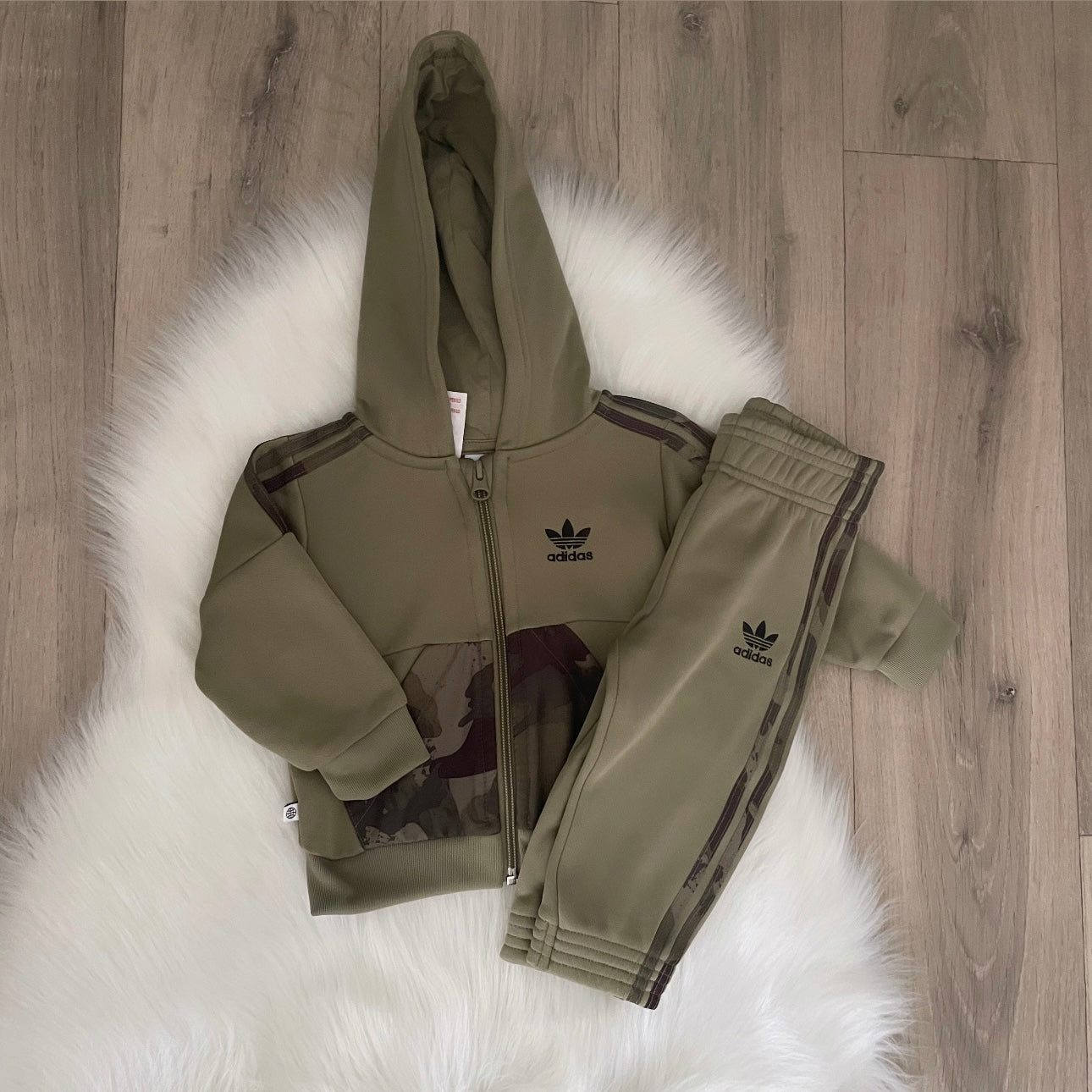 Adidas Boys Tracksuit - 6/9 months