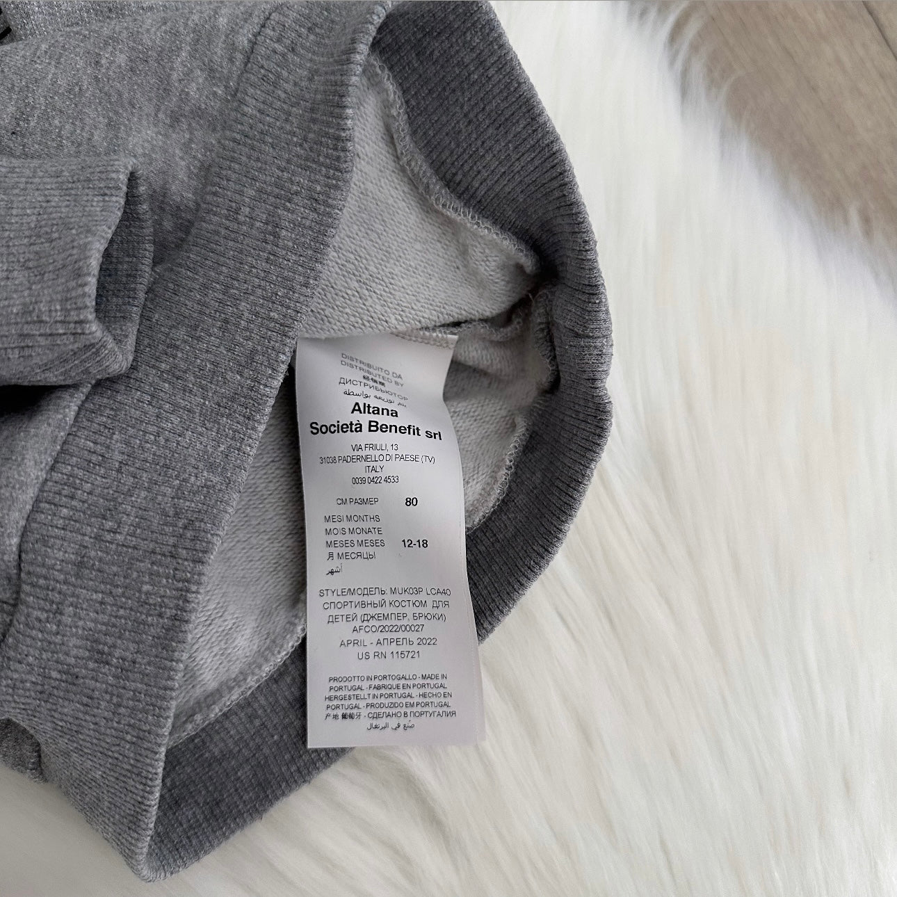 Moschino Boys Jumper - 12/18 months