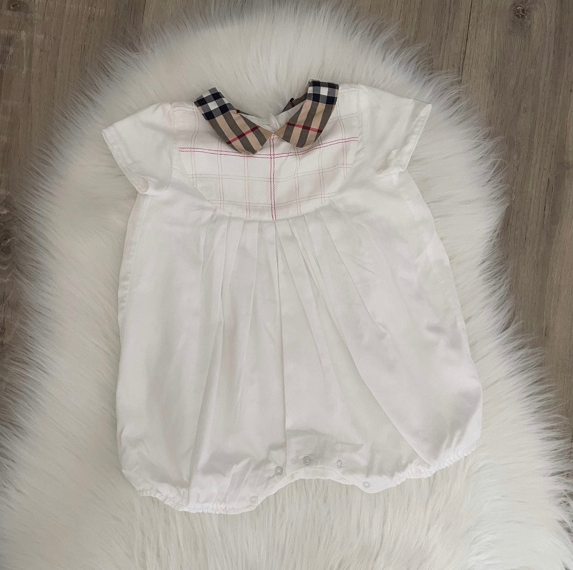 Burberry Girls Romper - 3M