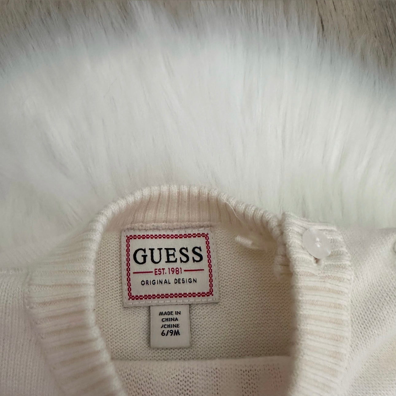 Guess Boys Knitted Jumper - 6/9 months