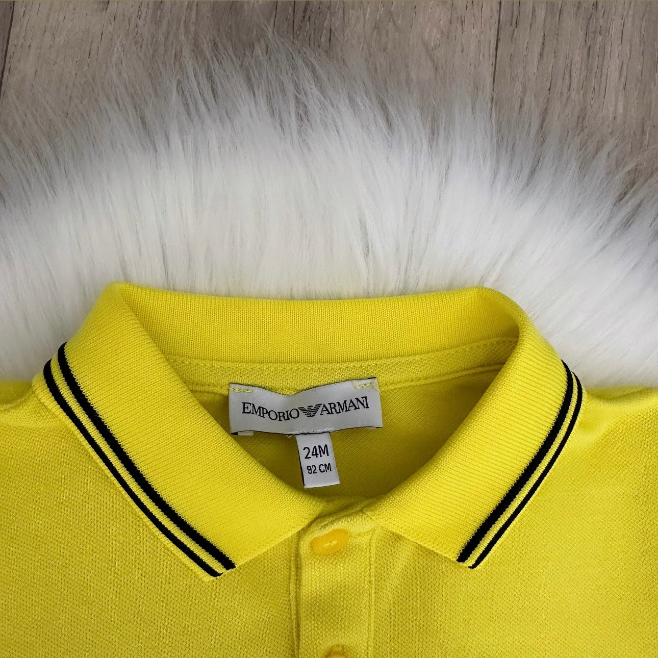 Armani Boys Polo Shirt - 24M