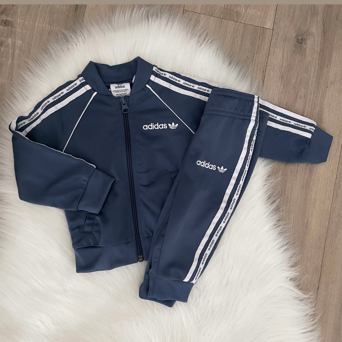 Adidas Boys Tracksuit - 3/6 months