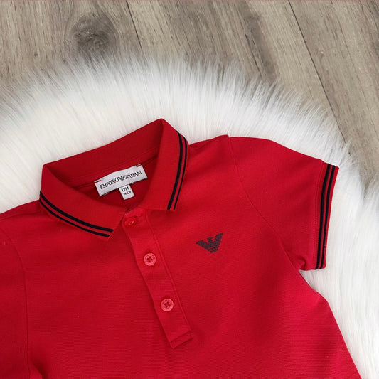 Armani Boys Polo Shirt - 12M