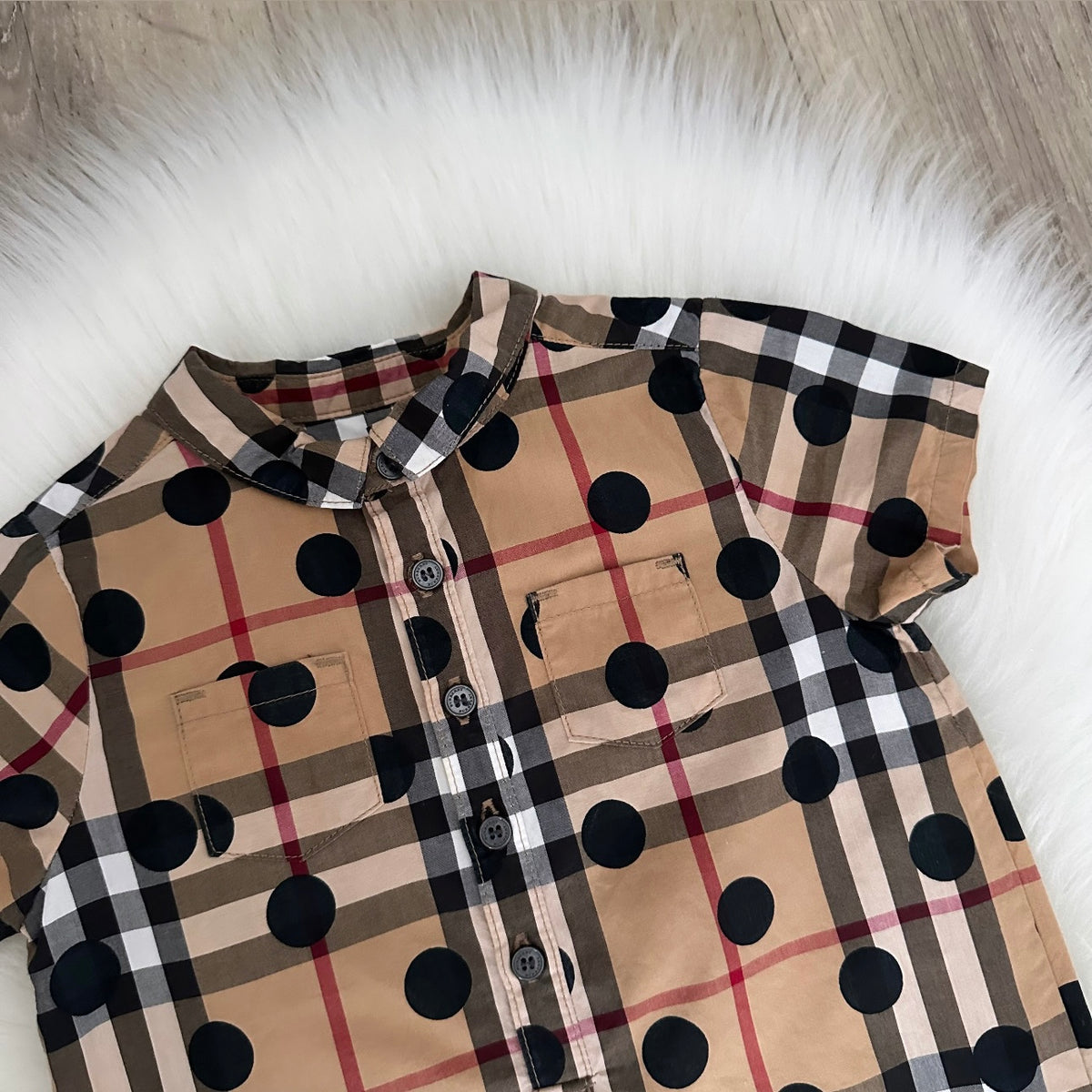 Burberry Boys Romper - 3M