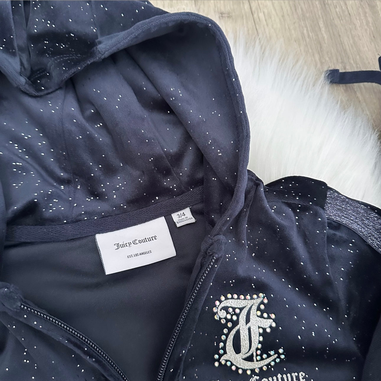 Juicy Couture Girls Tracksuit - Age 3/4