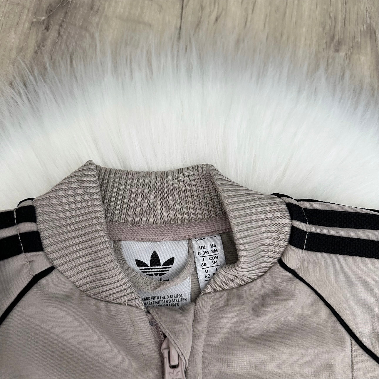 Adidas Boys Tracksuit - 0/3 months