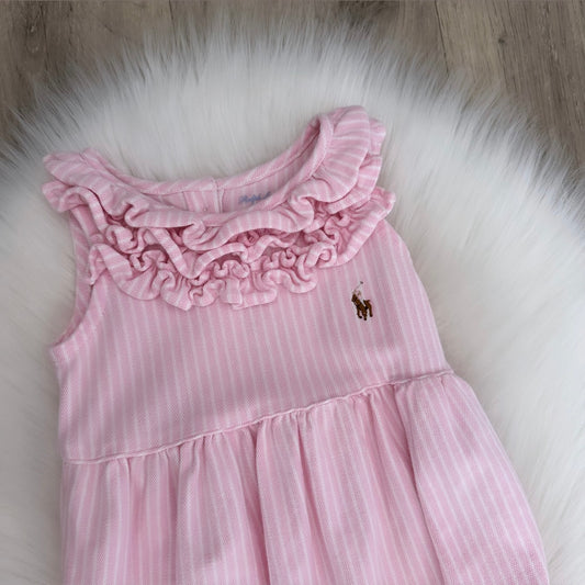 Ralph Lauren Girls Romper - 9M