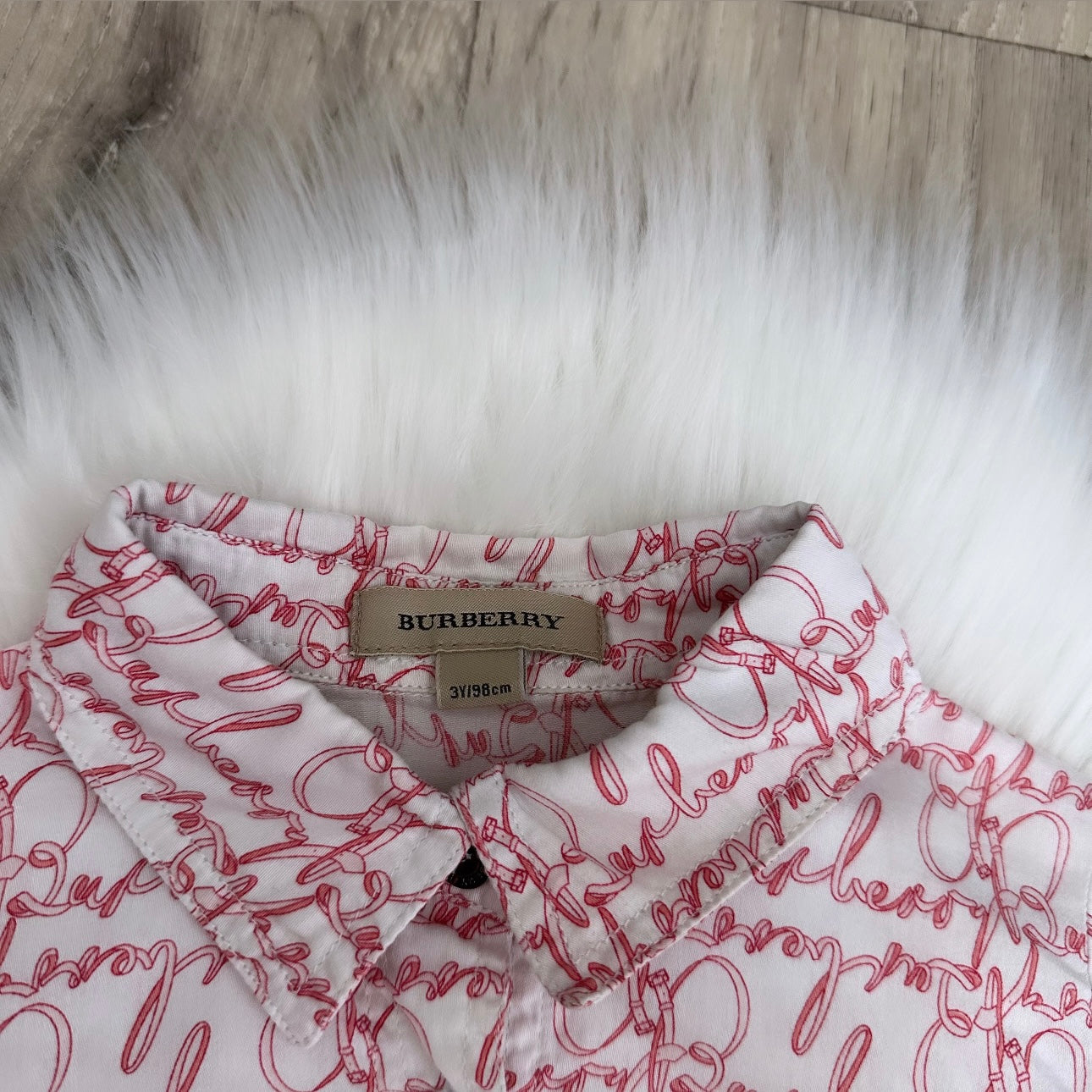 Burberry Girls Shirt - Age 3