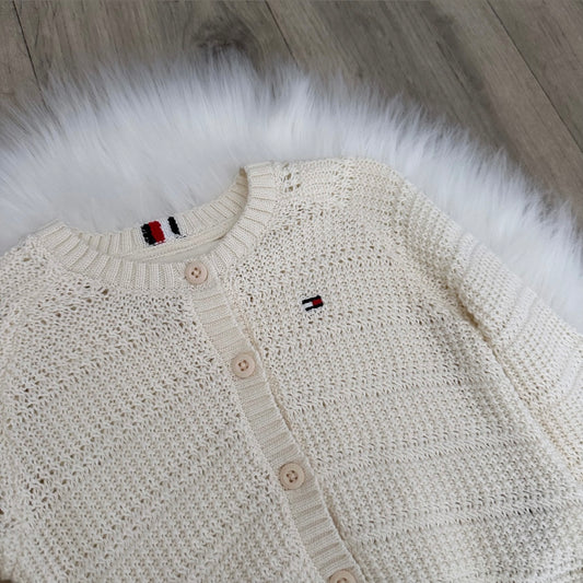 Tommy Hilfiger Unisex Cardigan - 0/3 months