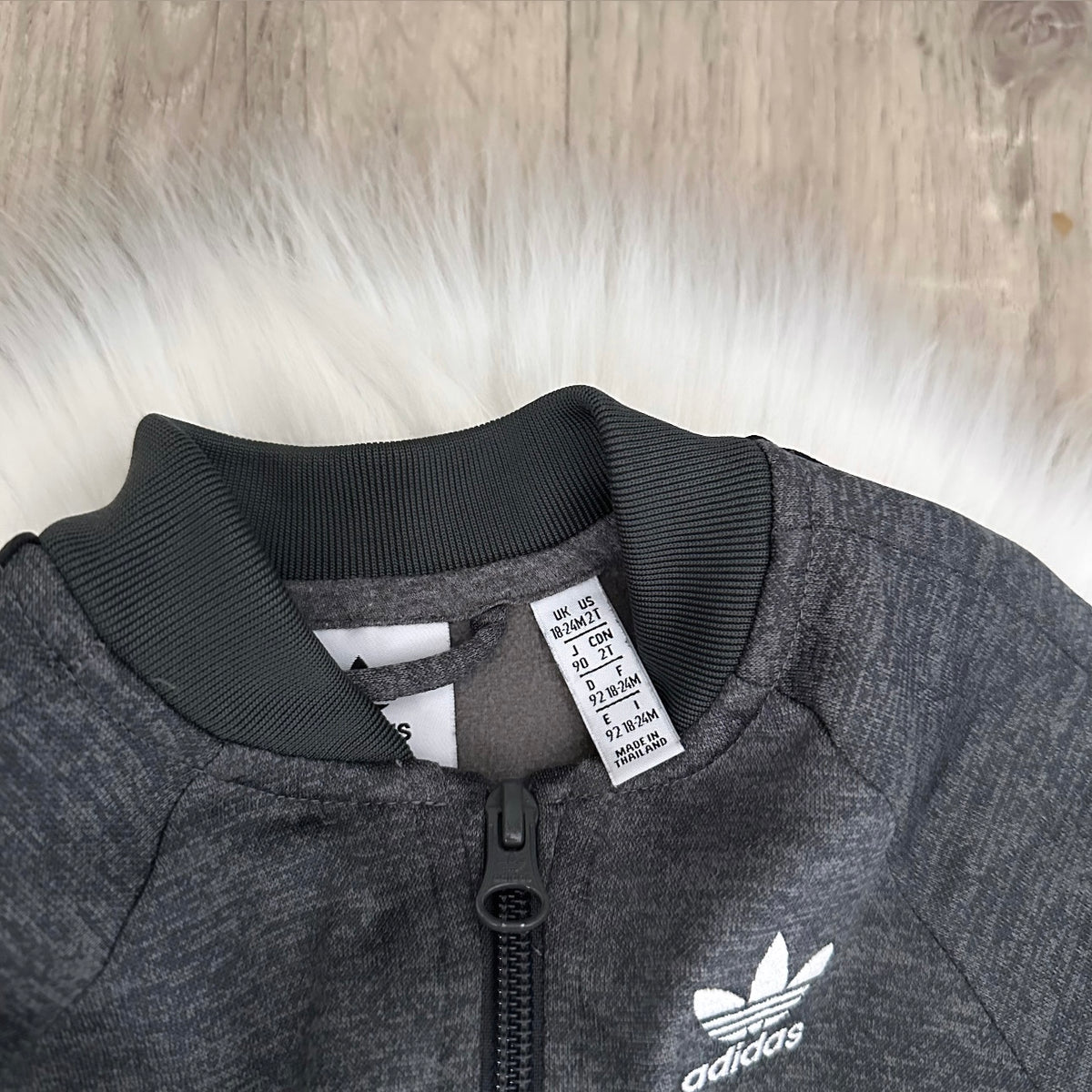 Adidas Boys Tracksuit - 18/24 months