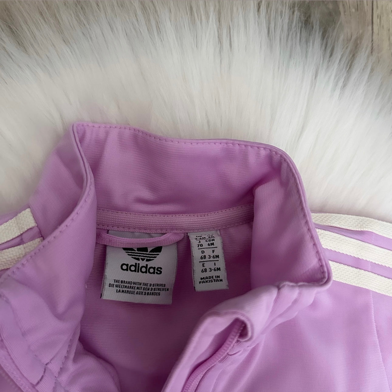 Adidas Originals Girls Tracksuit - 3/6 months