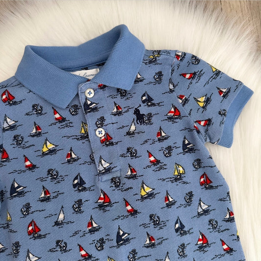 Ralph Lauren Boys Romper - 6M