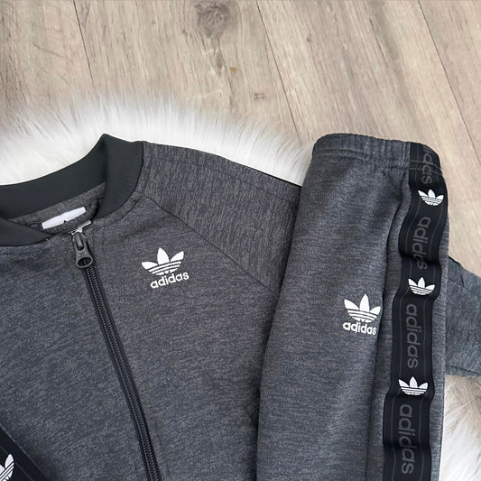 Adidas Boys Tracksuit - 18/24 months