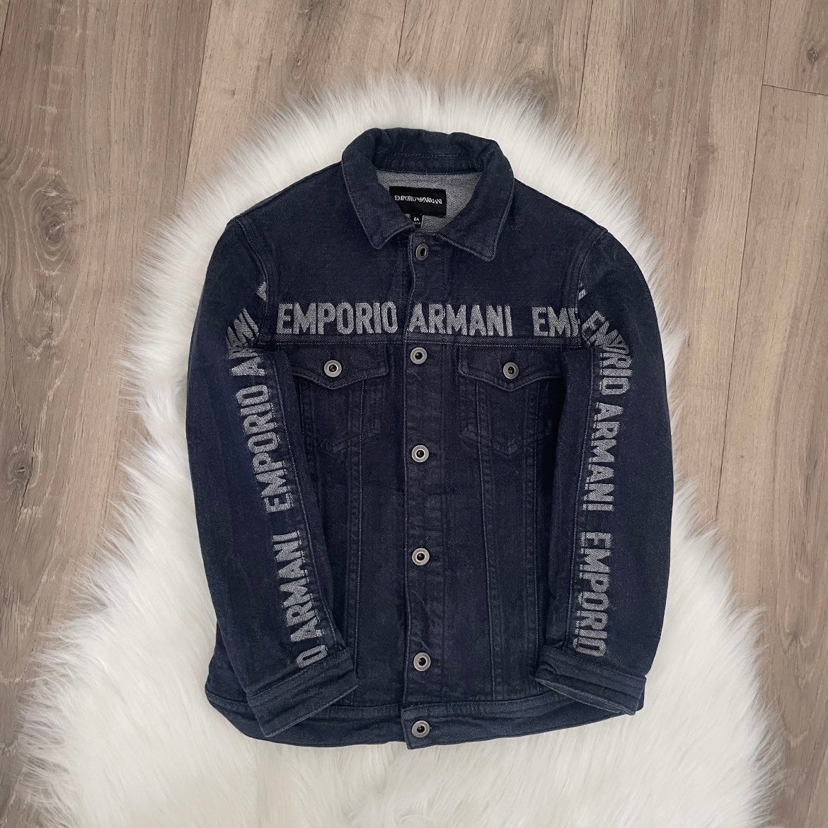 Armani Unisex Denim Jacket - Age 6