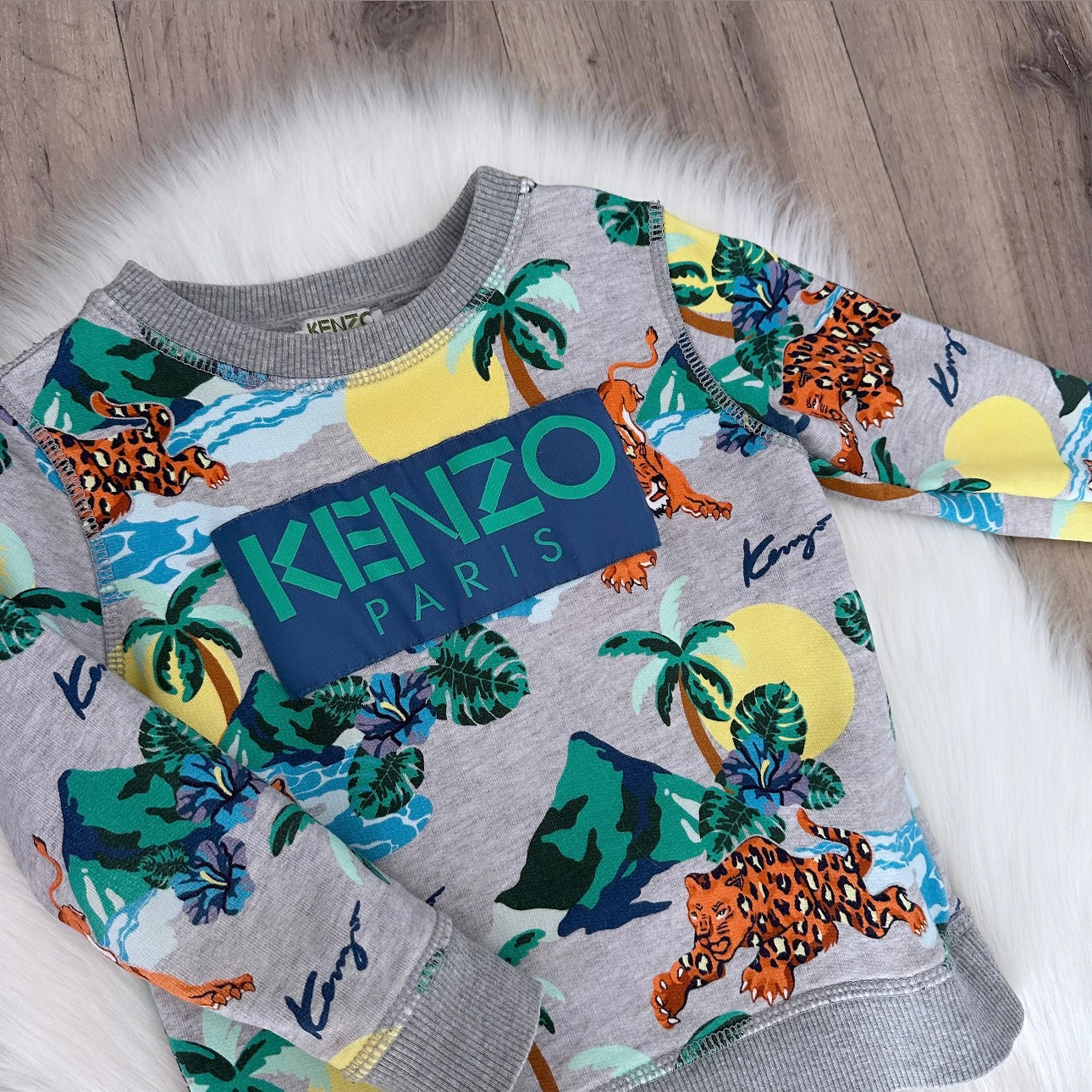 Kenzo Boys Jumper - Age 4