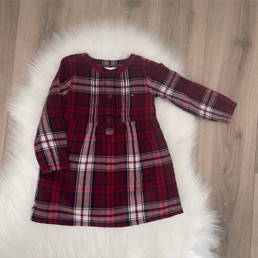 Tommy Hilfiger Girls Dress - 9/12 months