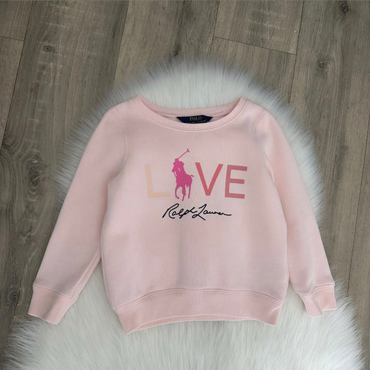 Ralph Lauren Girls Jumper - Age 4