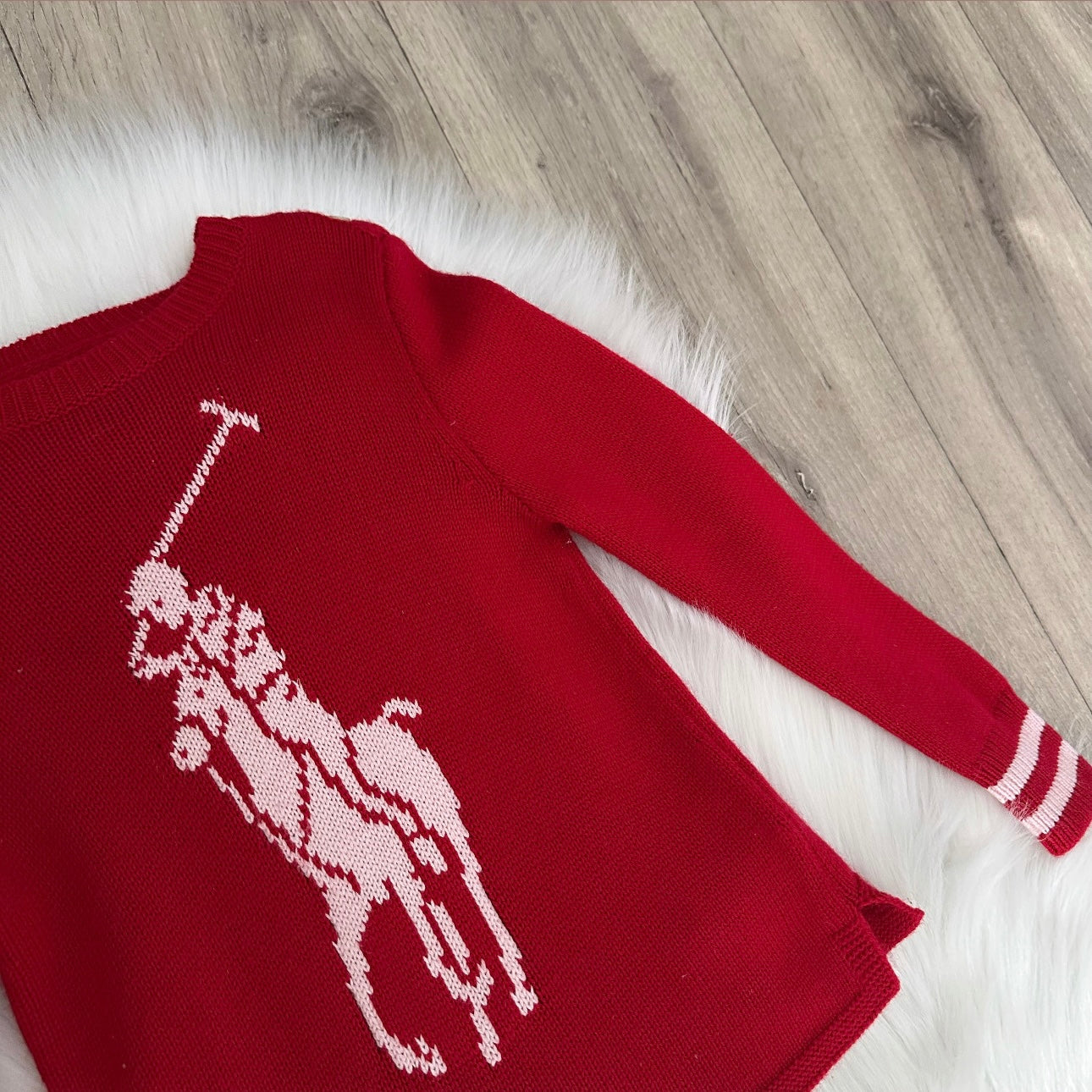 Ralph Lauren Girls Jumper - Age 2