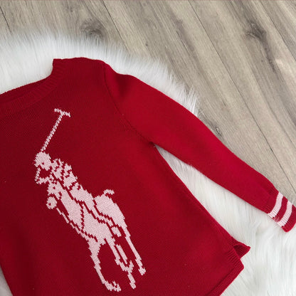 Ralph Lauren Girls Jumper - Age 2