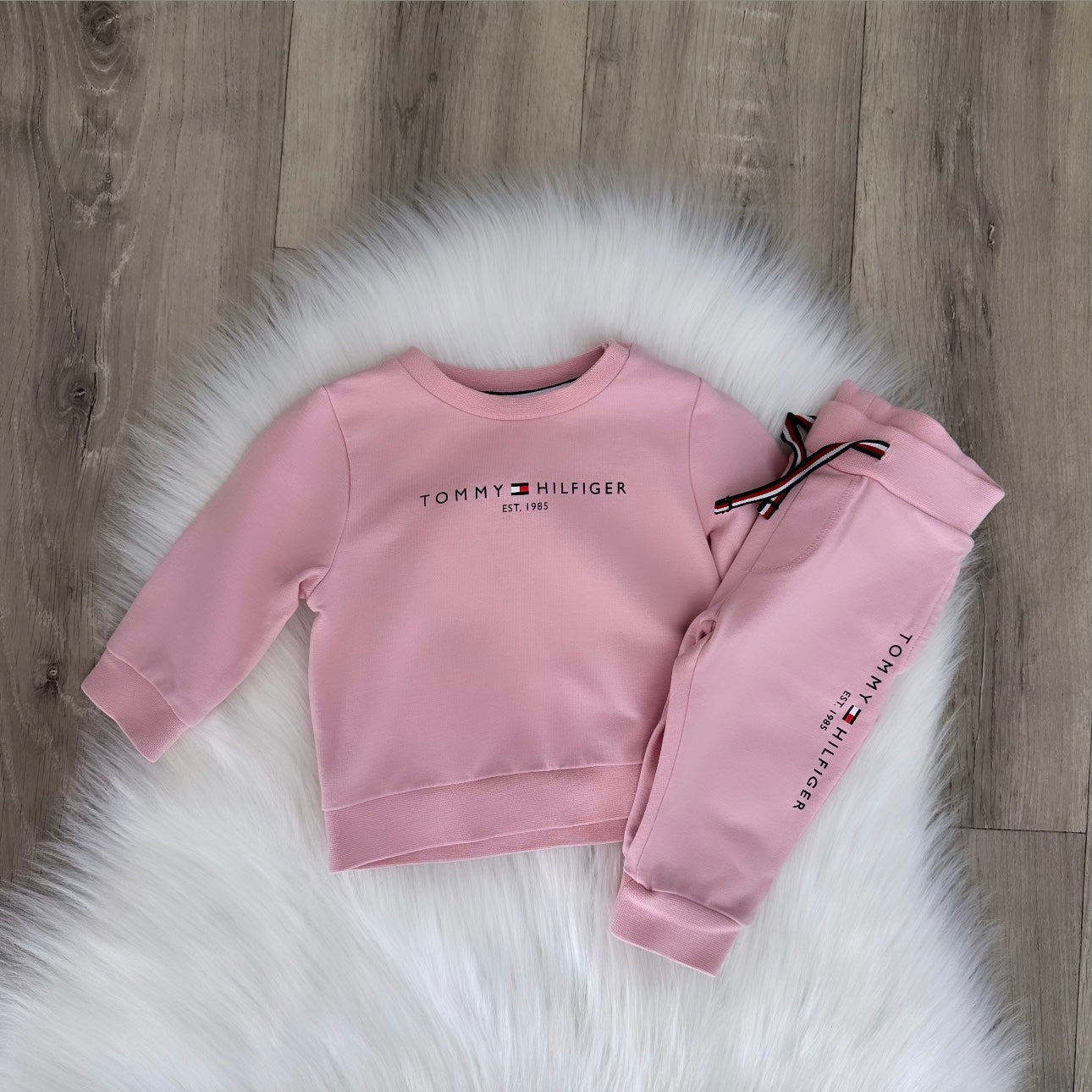 Tommy Hilfiger Girls Tracksuit - 0/3 months