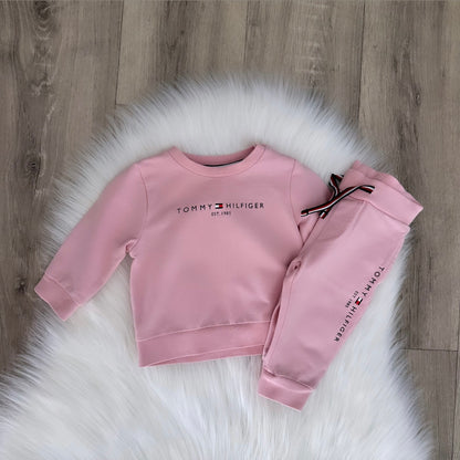 Tommy Hilfiger Girls Tracksuit - 0/3 months