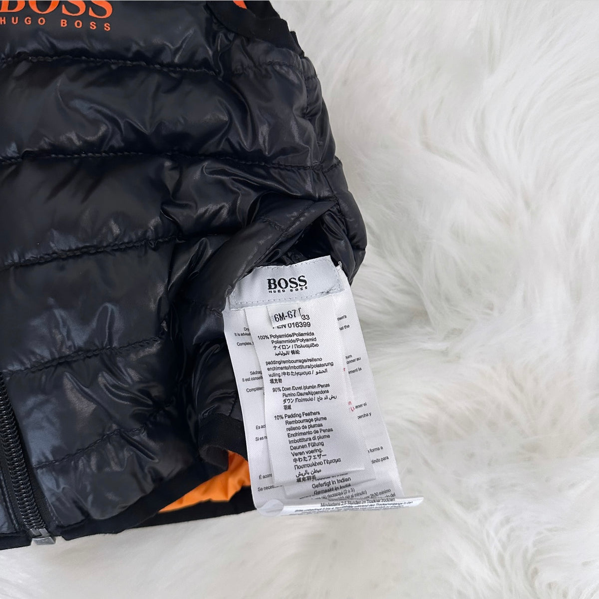 Hugo Boss Boys Reversible Gilet - 6M