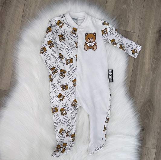 Moschino Unisex Babygrow - 6/9 months