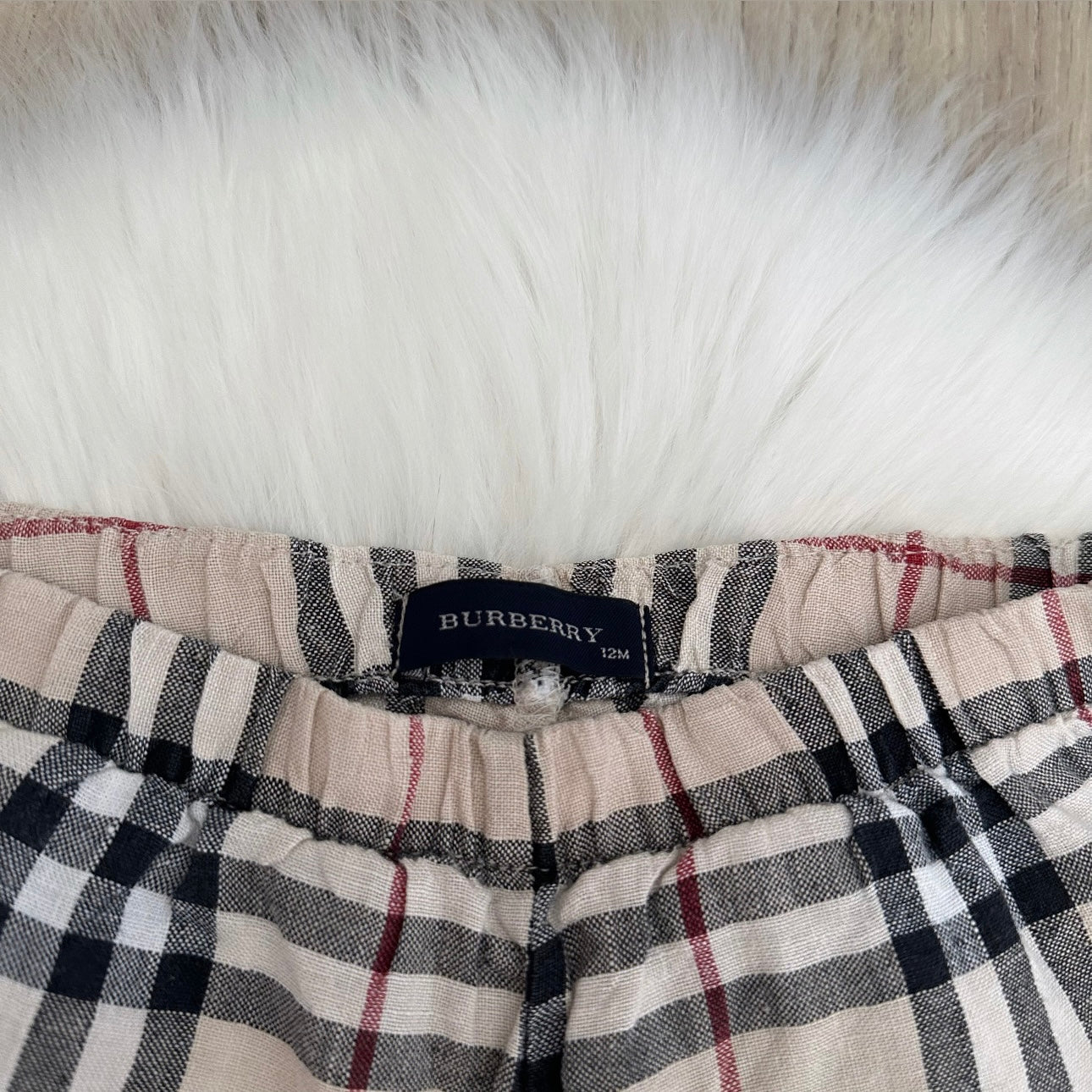 Burberry Vintage Linen Trousers - 12M