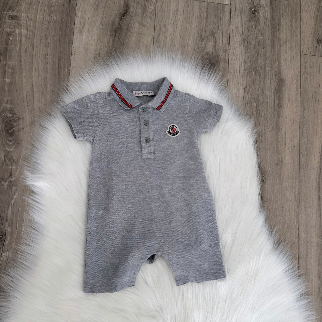 Moncler Boys Romper - 1/3 months
