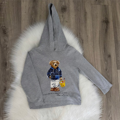 Ralph Lauren Boys Hooded T shirt - Age 4