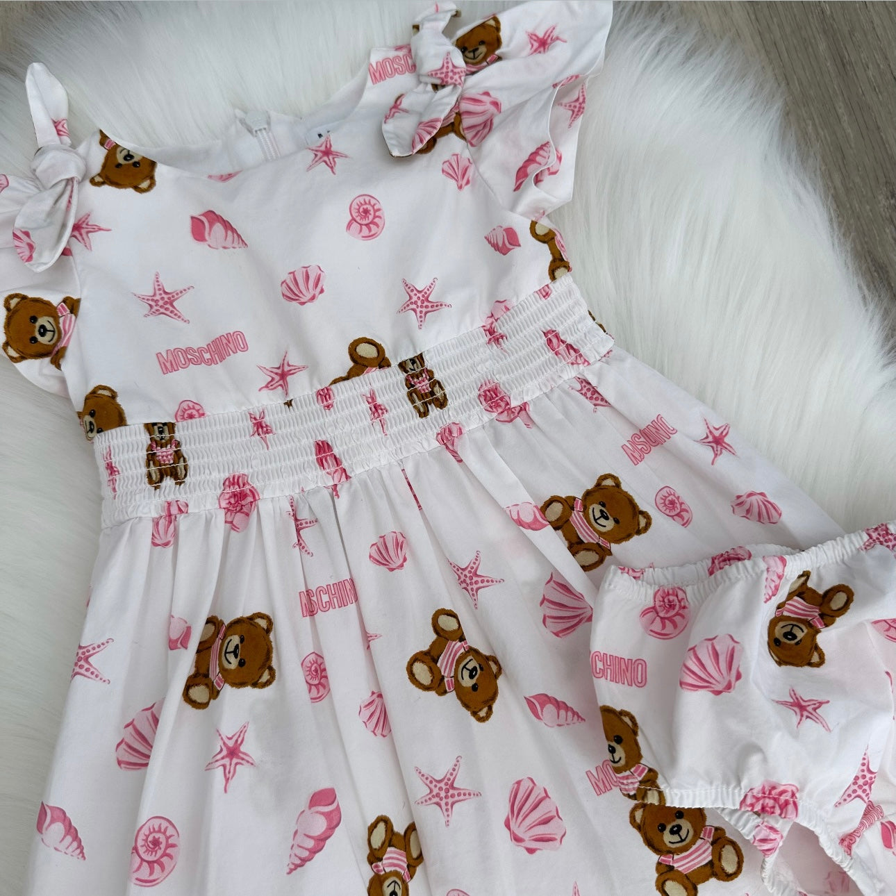 Moschino Girls Dress - 3/6 months